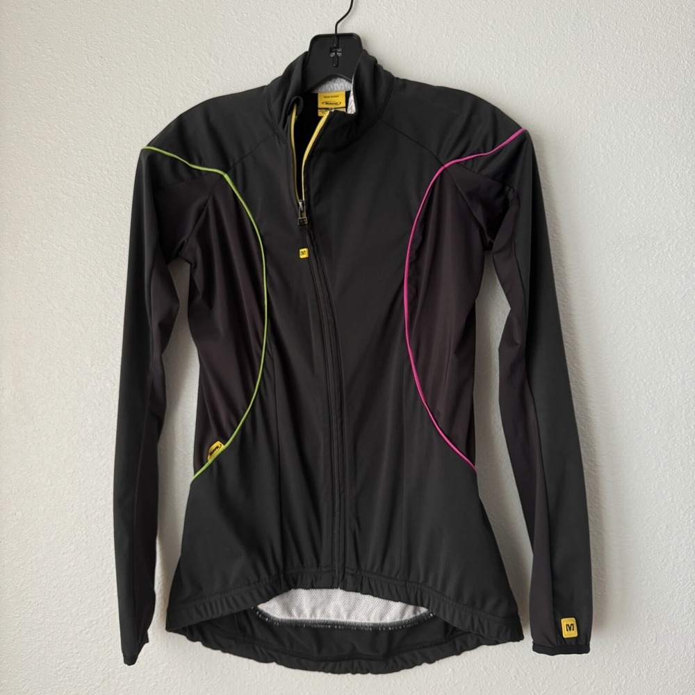 Mavic Ride Better Performance Bicycle Zipper Jacket Windwick Cycling size XS